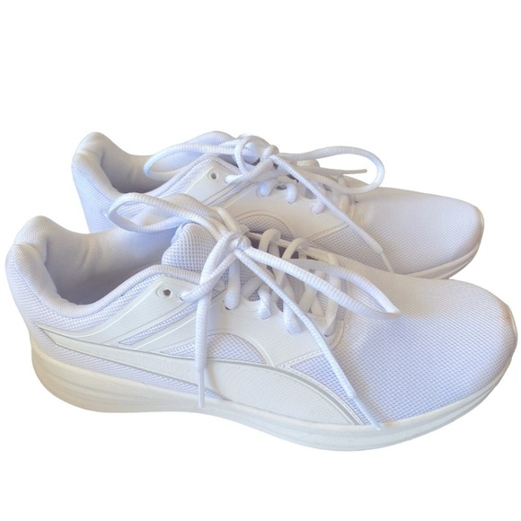 Puma White Transport Shoes Size 8 - Picture 1 of 6